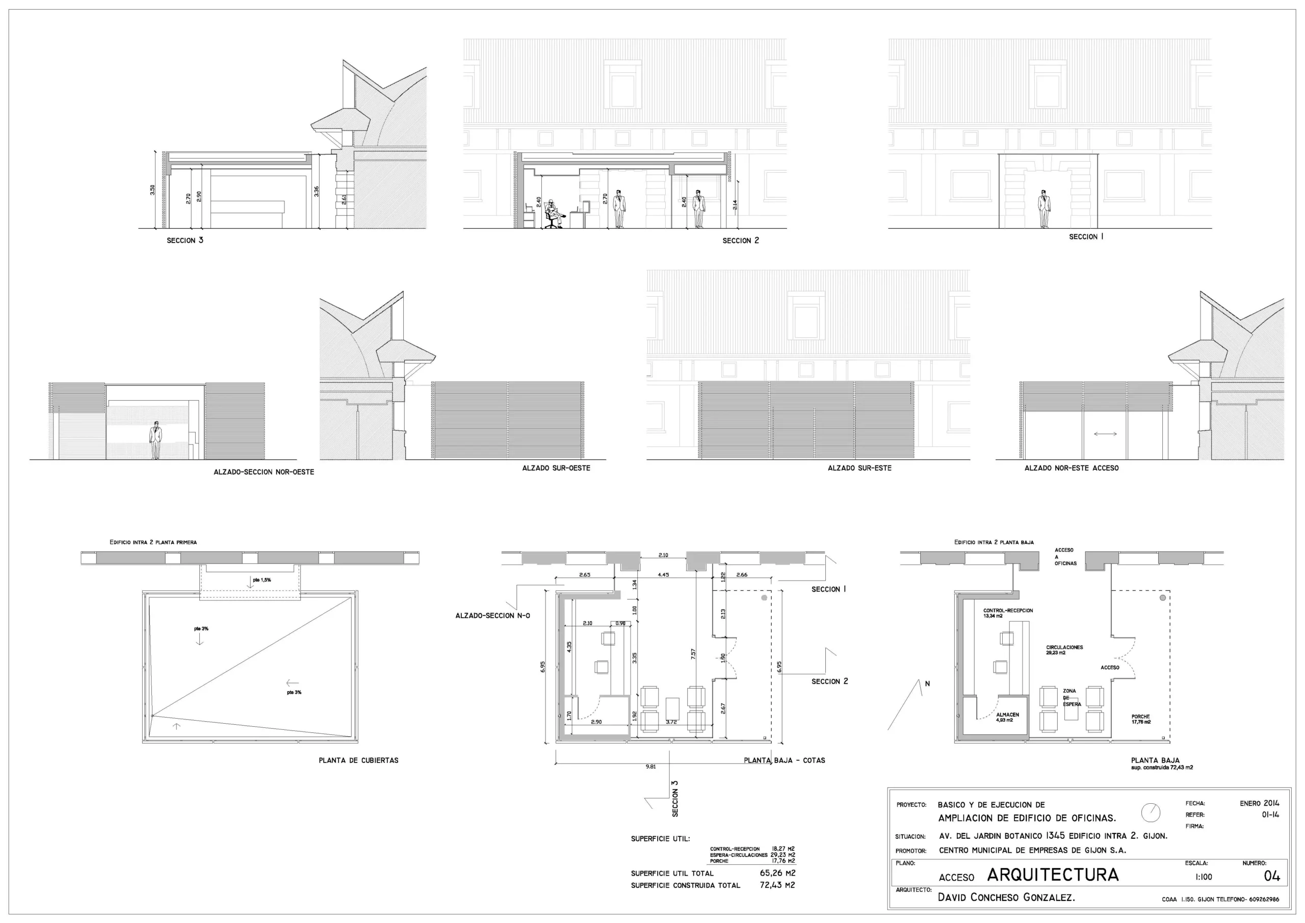 Mediciones Arquitecto en Gijón